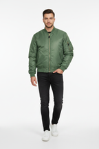 Green MA1 Male Fashion Pose - Image 2 As Is