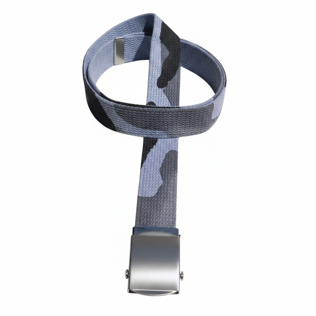 Grey Belt - White Background, No Reflection