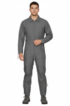 Grey flying suit male model