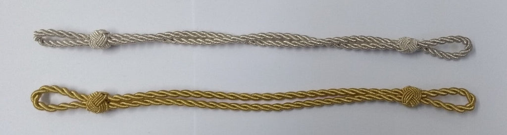 Hat Cord Gold & Silver Twisted Issue Ceremonial Officer's Dress Cap