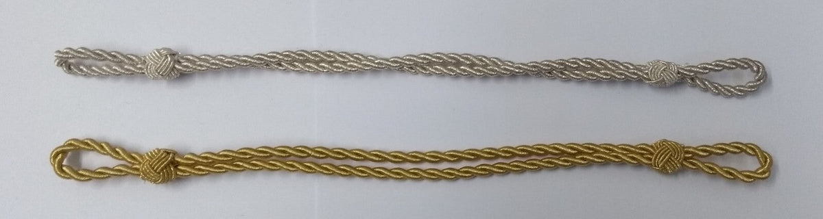 Hat Cord Gold & Silver Twisted Issue Ceremonial Officer's Dress Cap