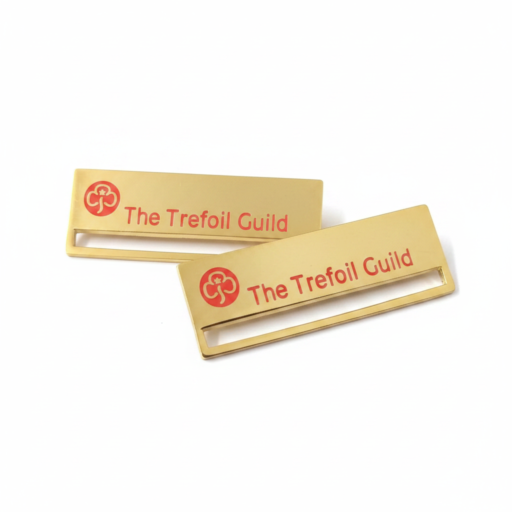 Image 1 – Two badges, white background