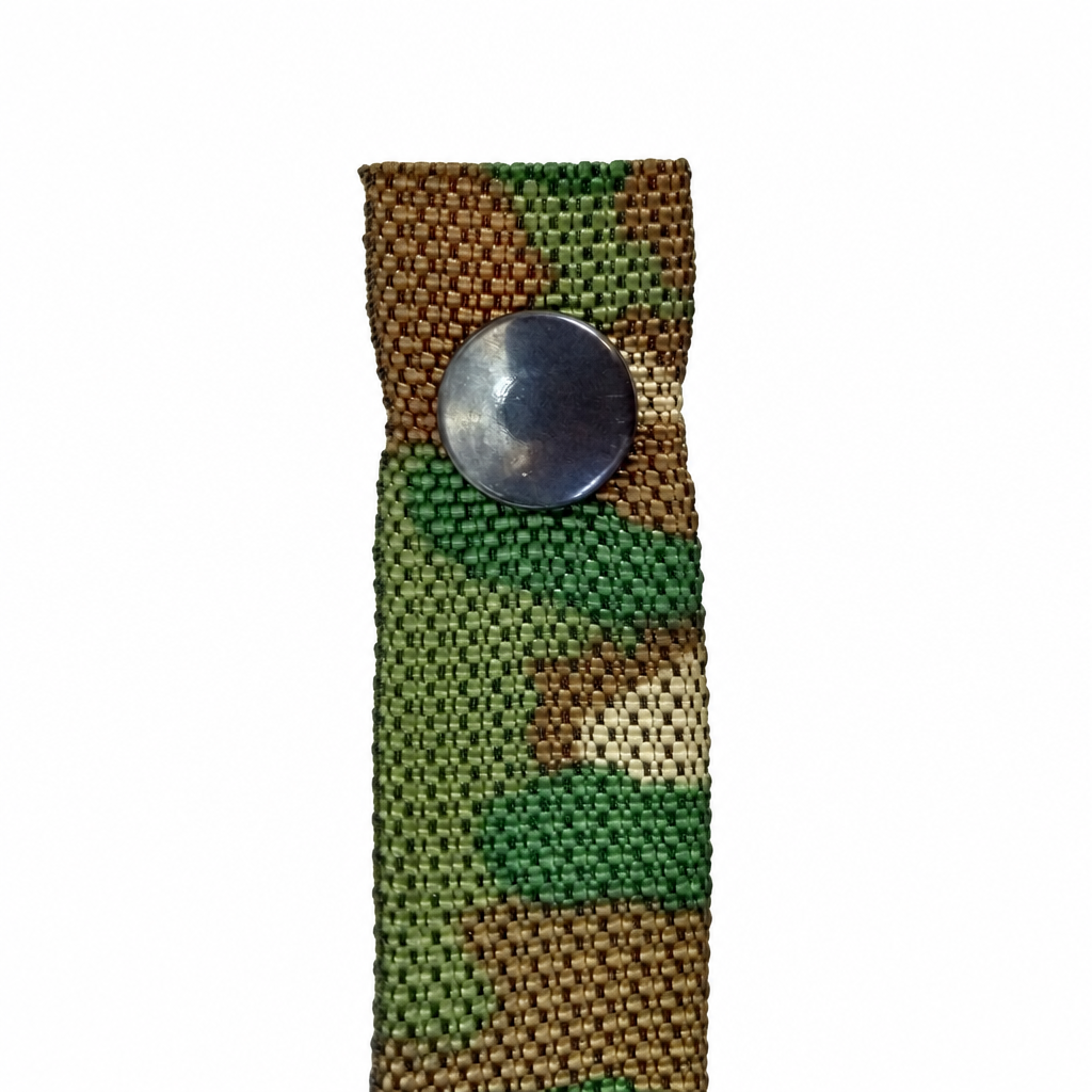 Multi Terrain Pattern MTP Camouflage Fixing Strap / Loop with Press Stud