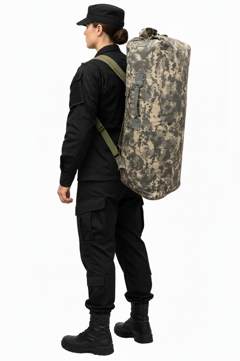Digital camouflage colour bag