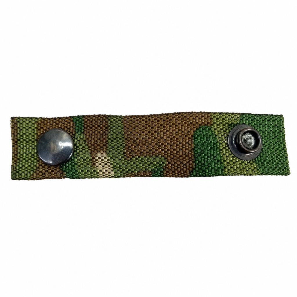 Multi Terrain Pattern MTP Camouflage Fixing Strap / Loop with Press Stud