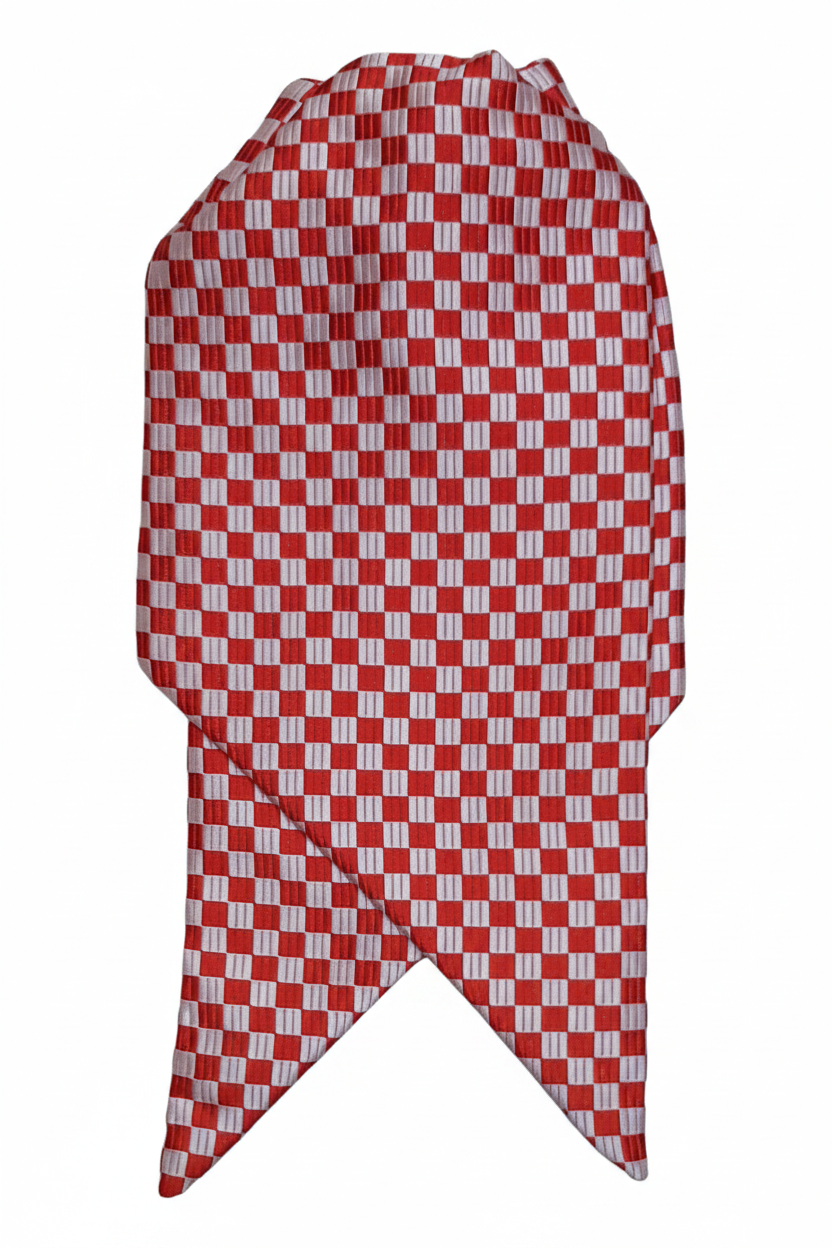 WPC Cravat Red and White Check Ladies City of London Uniform
