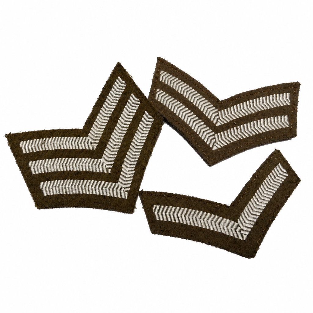 FAD Chevron Patch British Army No2 Arm Badge 1 to 3 Bar Chevrons Available