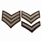 FAD Chevron Patch British Army No2 Arm Badge 1 to 3 Bar Chevrons Available