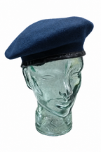 Scouts Beret Air Force Blue 100% Wool Taped Rim Scout & Various Organizations Assorted Sizes