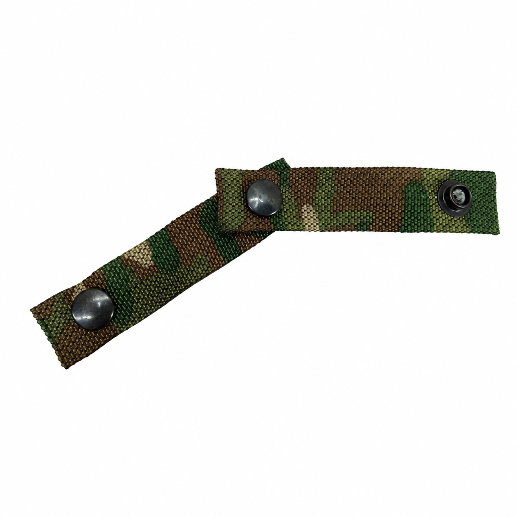 Multi Terrain Pattern MTP Camouflage Fixing Strap / Loop with Press Stud