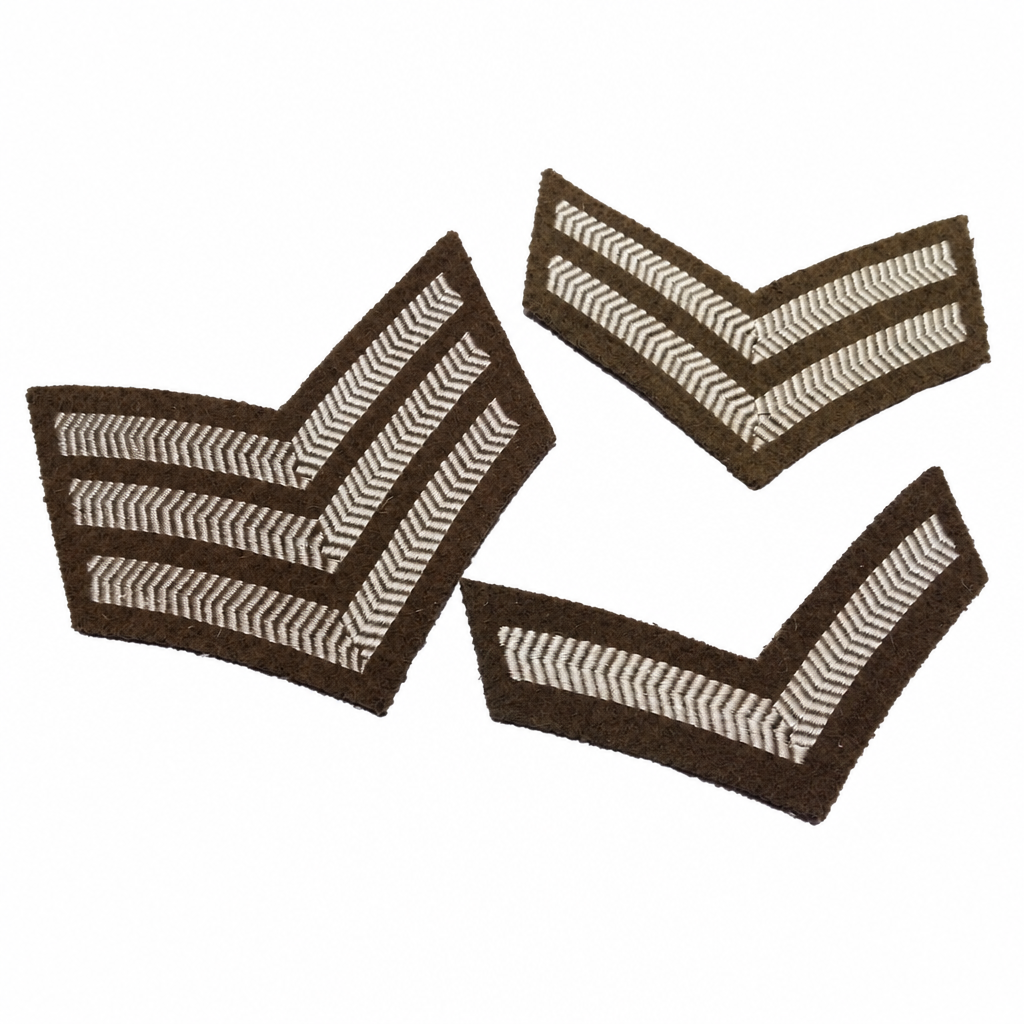 FAD Chevron Patch British Army No2 Arm Badge 1 to 3 Bar Chevrons Available