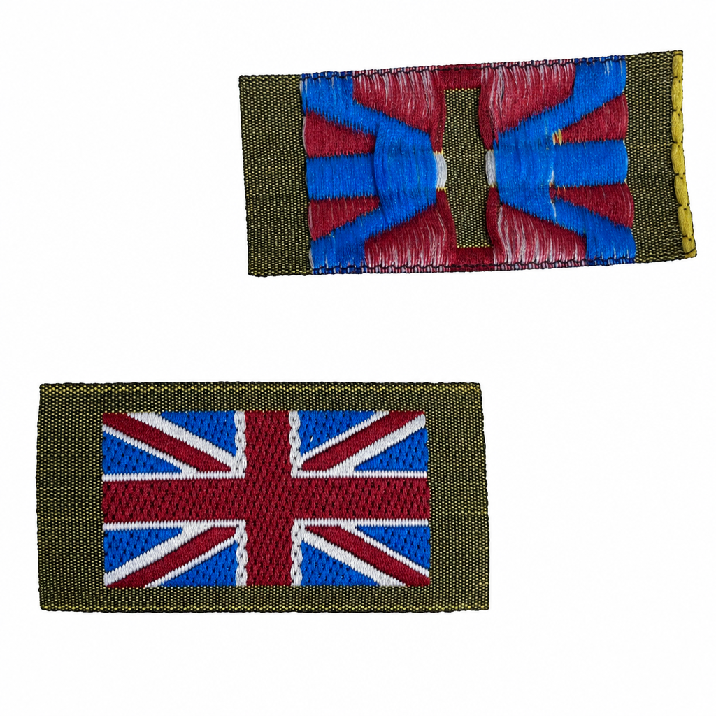 British Forces Flags Union Jack UK Shoulder Patch British Military No2 MTP Badges x5 Pairs