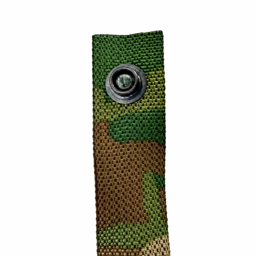 Multi Terrain Pattern MTP Camouflage Fixing Strap / Loop with Press Stud