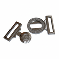 Trinidad & Tobago Chrome Locket Type Buckle Fire Service