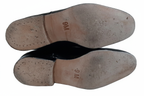 Service Shoes Patent British Military Oxford Shoes Plain Toe