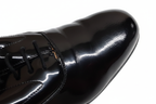 Service Shoes Patent British Military Oxford Shoes Plain Toe