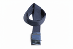Roll Buckle Belt 2" Wide Military Style Canvas Belting with Chrome Coloured Buckle