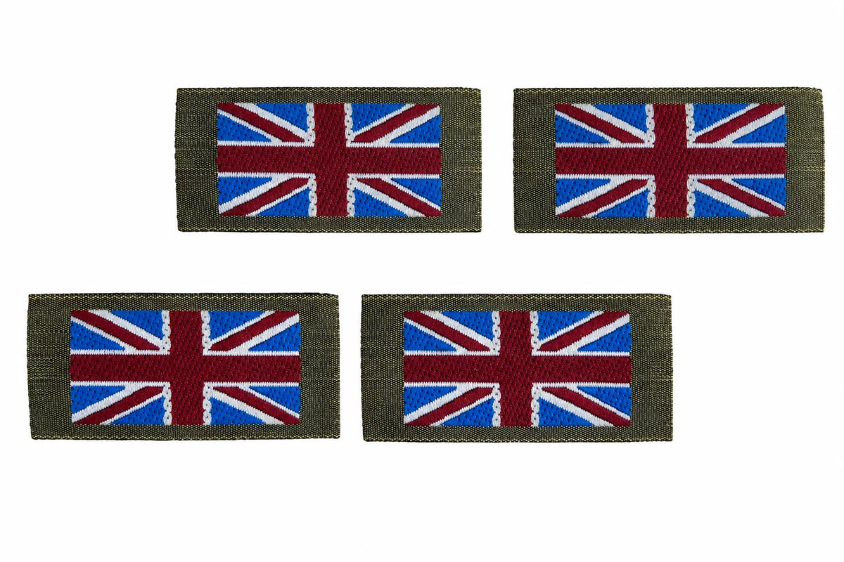 British Forces Flags Union Jack UK Shoulder Patch British Military No2 MTP Badges x10