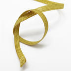 Looped ribbon - white background