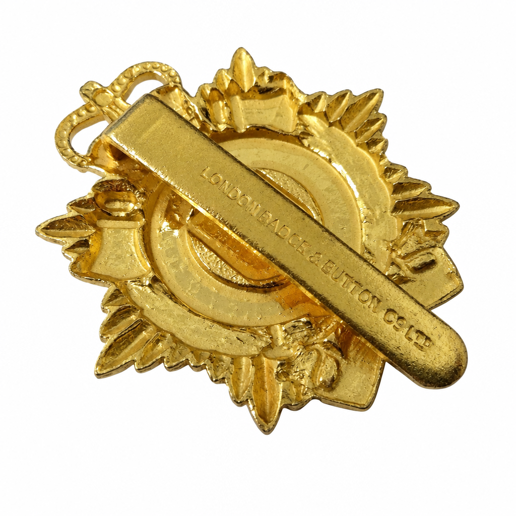 RLC Hat Badge Service Dress For British Army No1 & No2 Peaked Caps & Berets