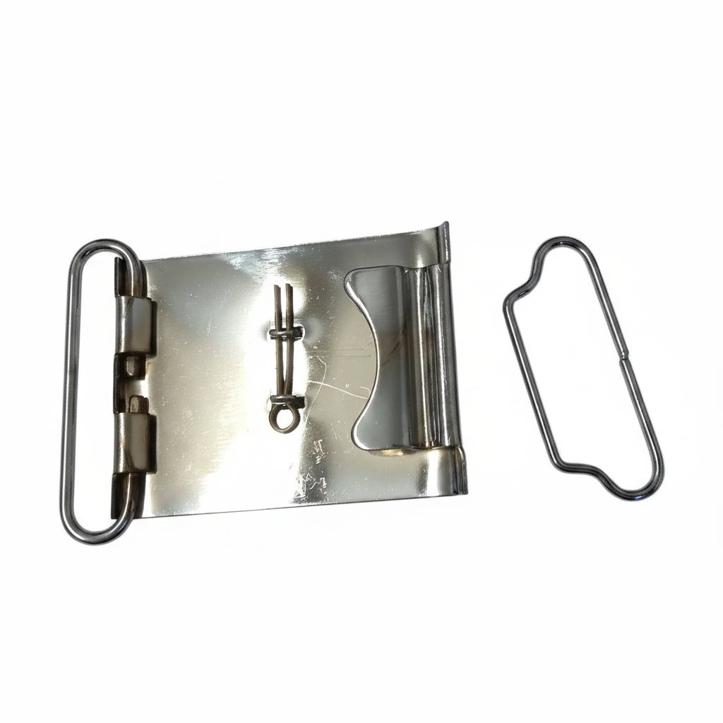 Belt Buckle White Background 3