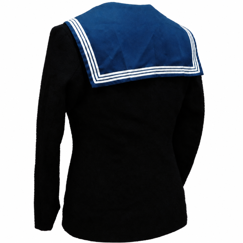 RN Royal Navy Middy Jumper Sailors Class 2 CII Naval with Square Rig Collar