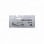 Label close-up - white background