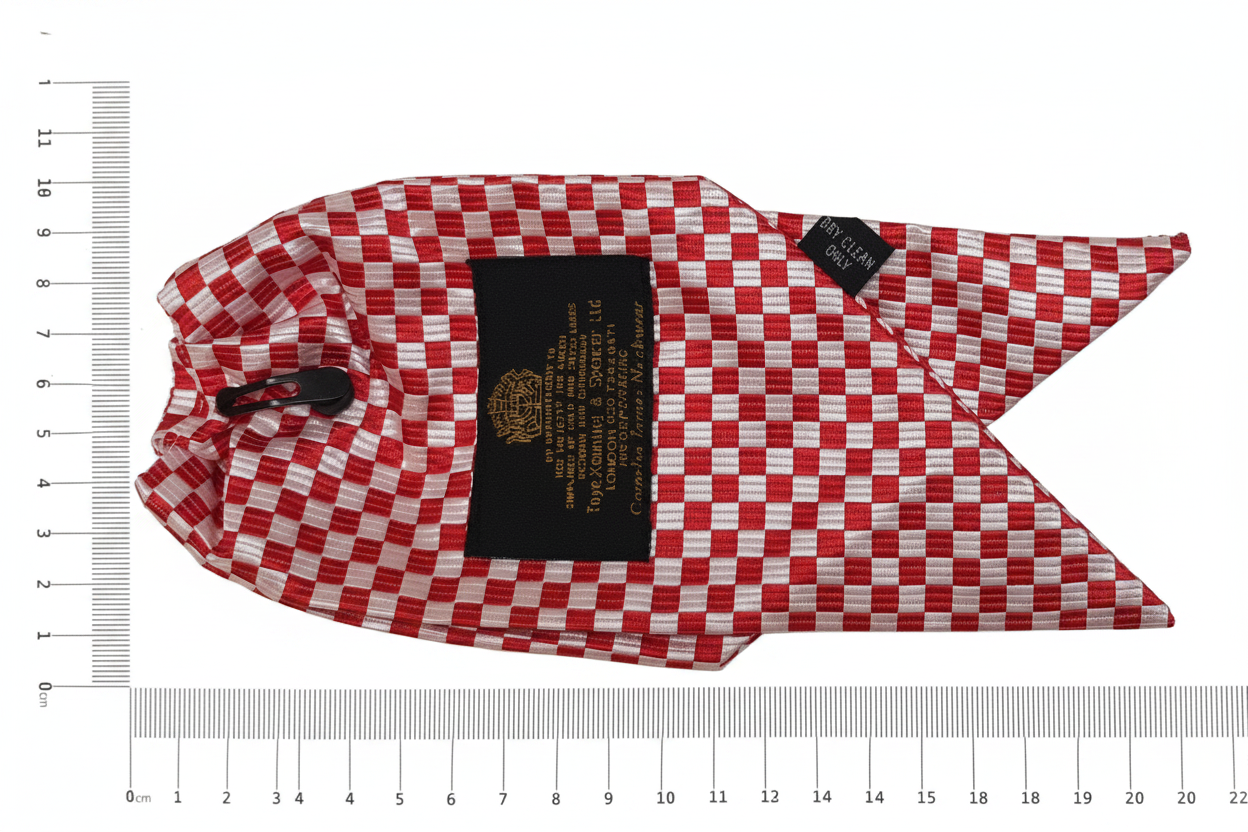 WPC Cravat Red and White Check Ladies City of London Uniform