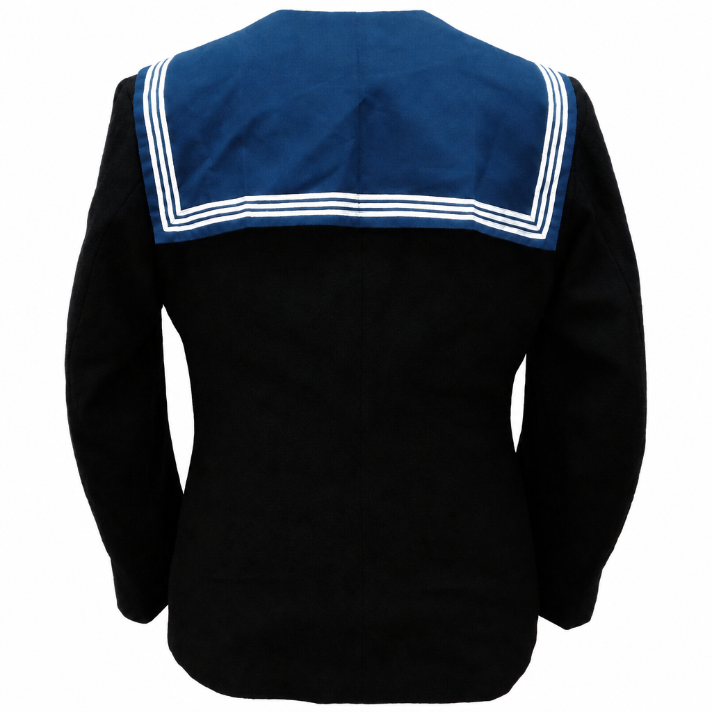 RN Royal Navy Middy Jumper Sailors Class 2 CII Naval with Square Rig Collar