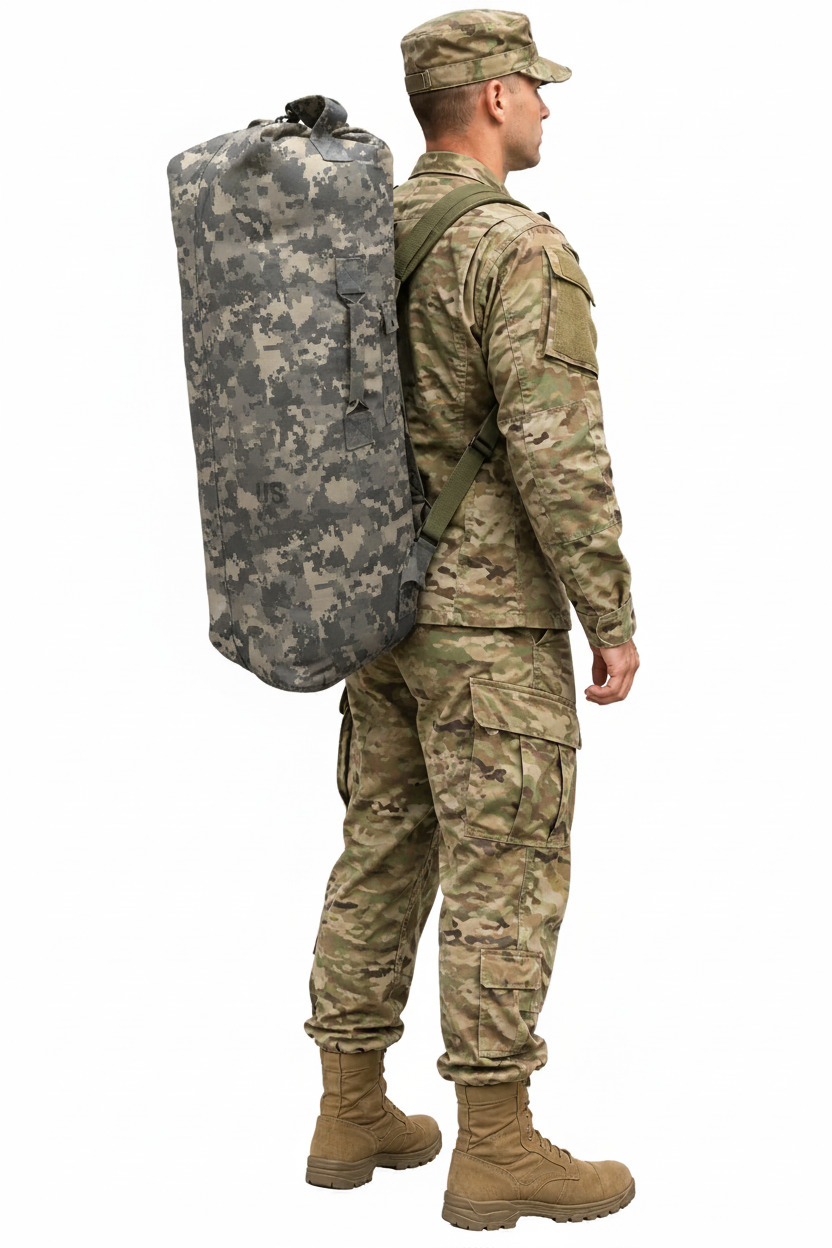 Digital camouflage colour bag