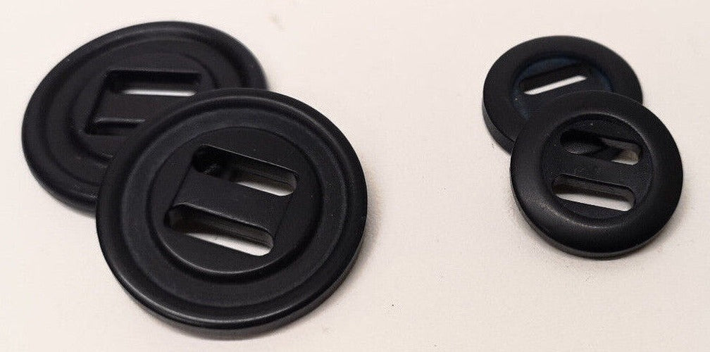 Issue 2 Slot Plastic Trousers 27mm or 19mm Navy Buttons