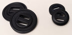 Issue 2 Slot Plastic Trousers 27mm or 19mm Navy Buttons