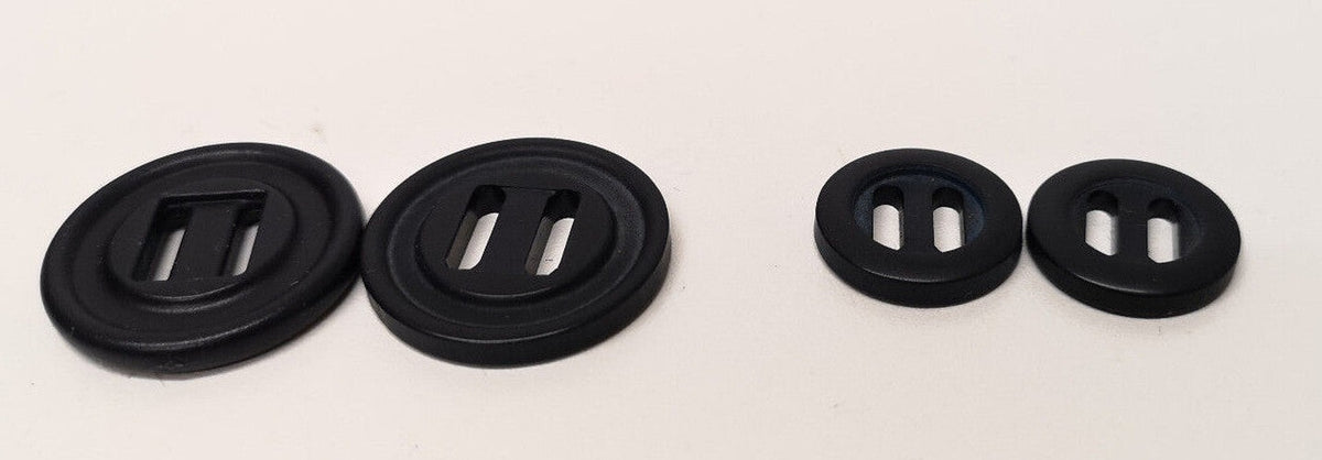 Issue 2 Slot Plastic Trousers 27mm or 19mm Navy Buttons
