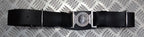 Issue Belt Parade PVC Black Vinyl With "DIEU ET MON DROIT" Buckle