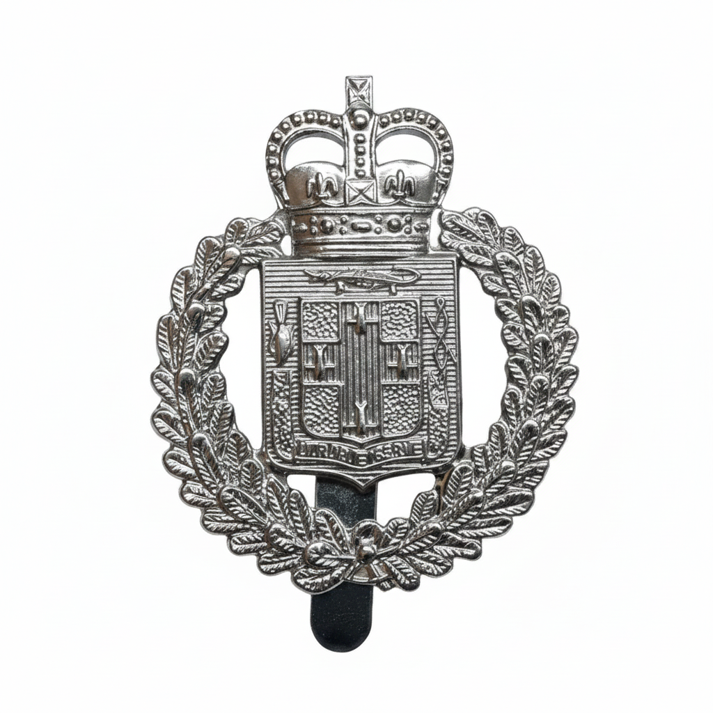 JDF Badge Ultimate Silver Chrome