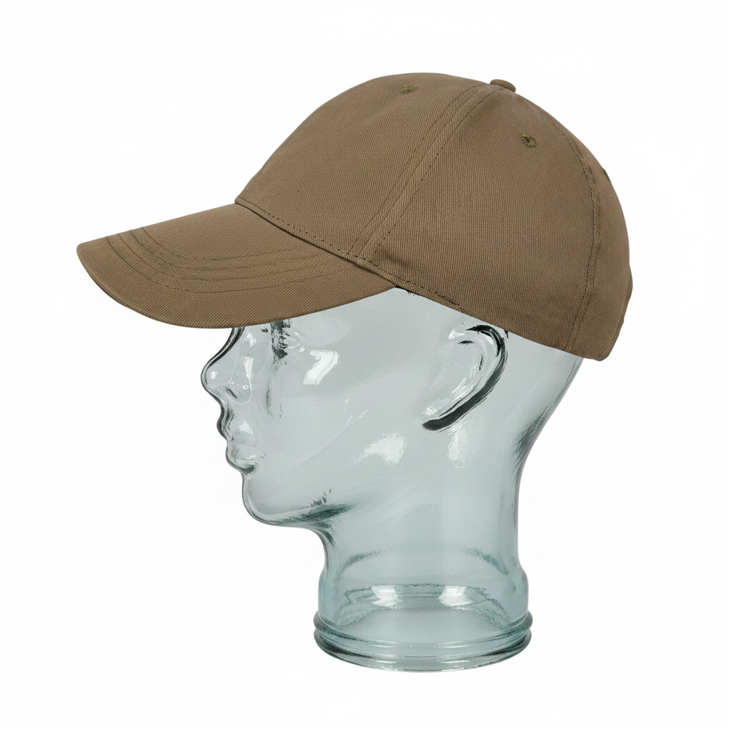 Khaki/Tan Cap on Glass Head