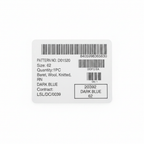 Label white background
