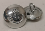 Light Infantry insignia Buttons Chrome / Silver 22L x2