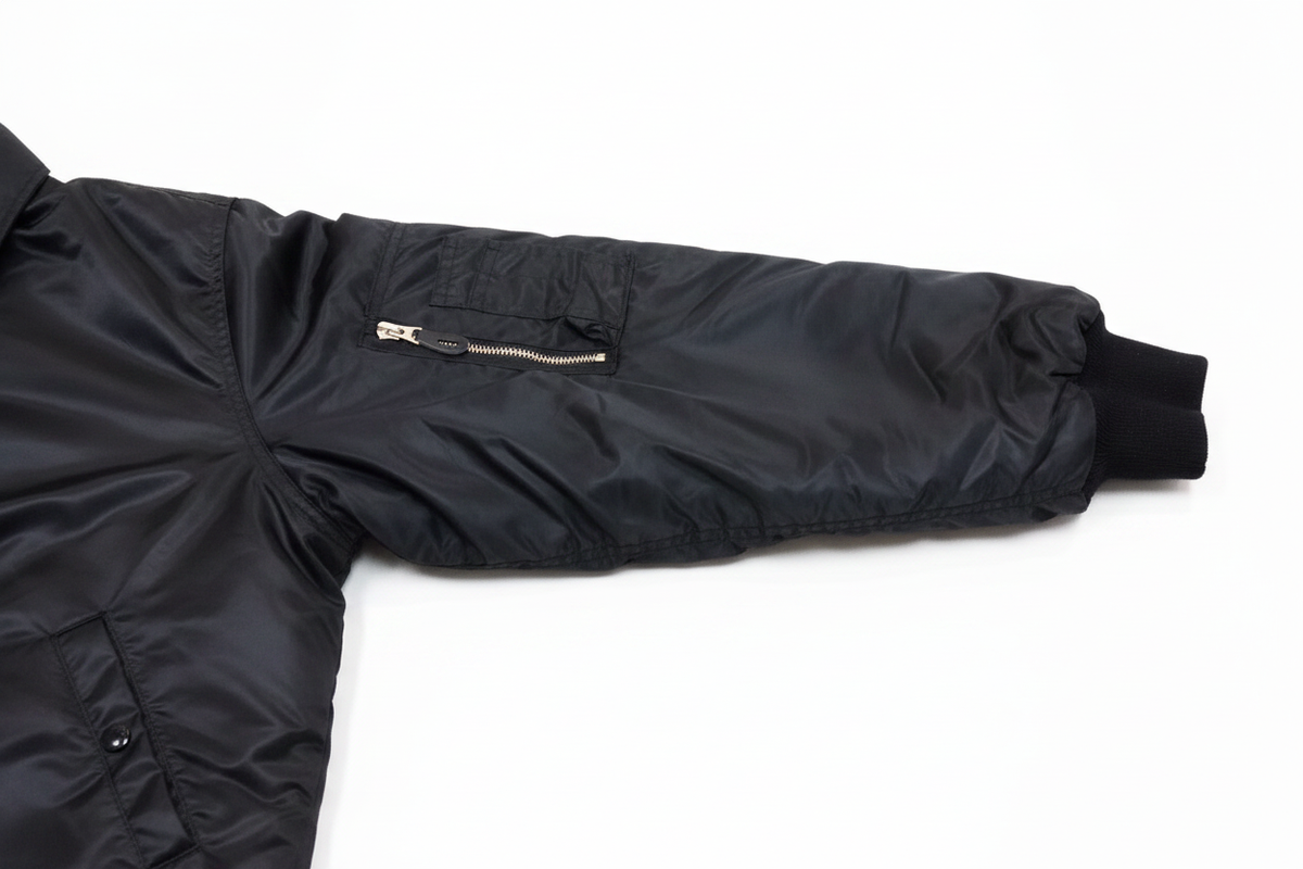 MA1 Sleeve Detail - White BG
