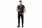Male Fashion Model - Black Tactical Vest