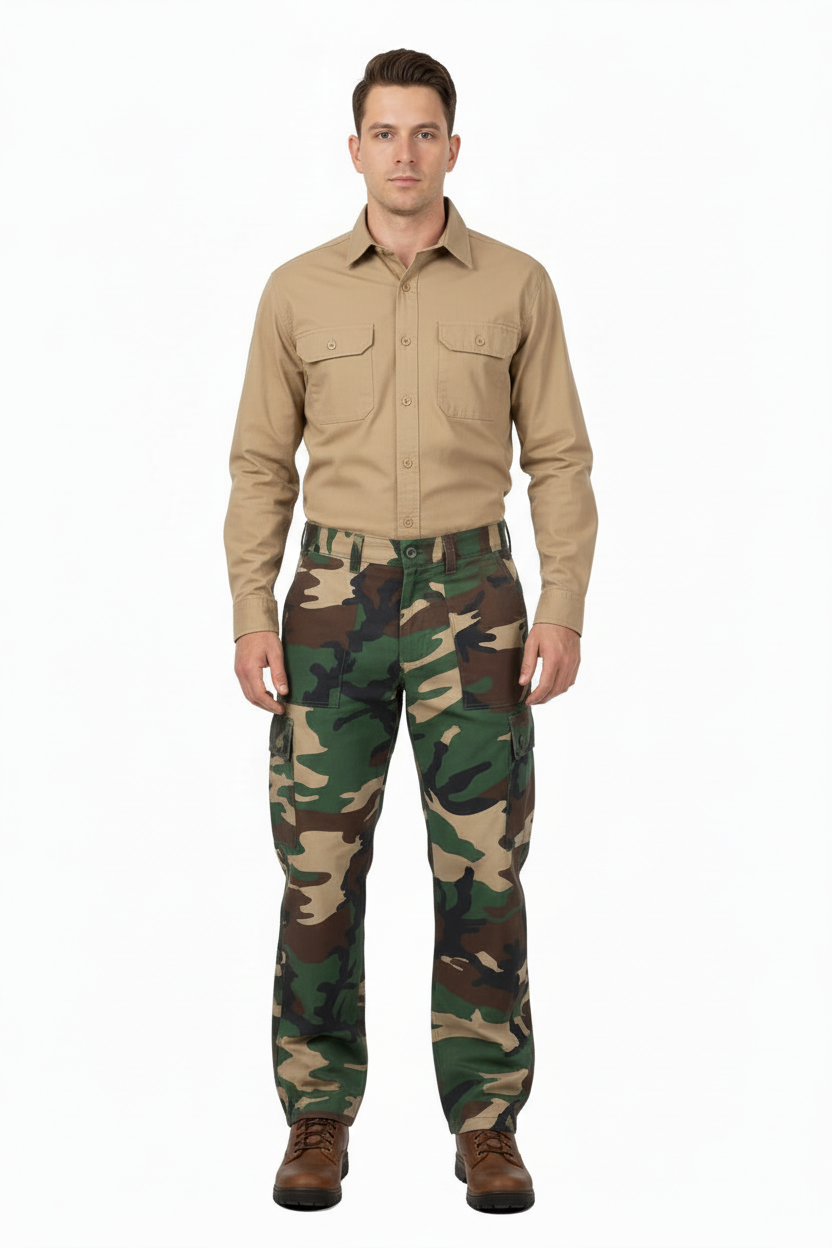Male Model - Shirt Tucked in Waistband