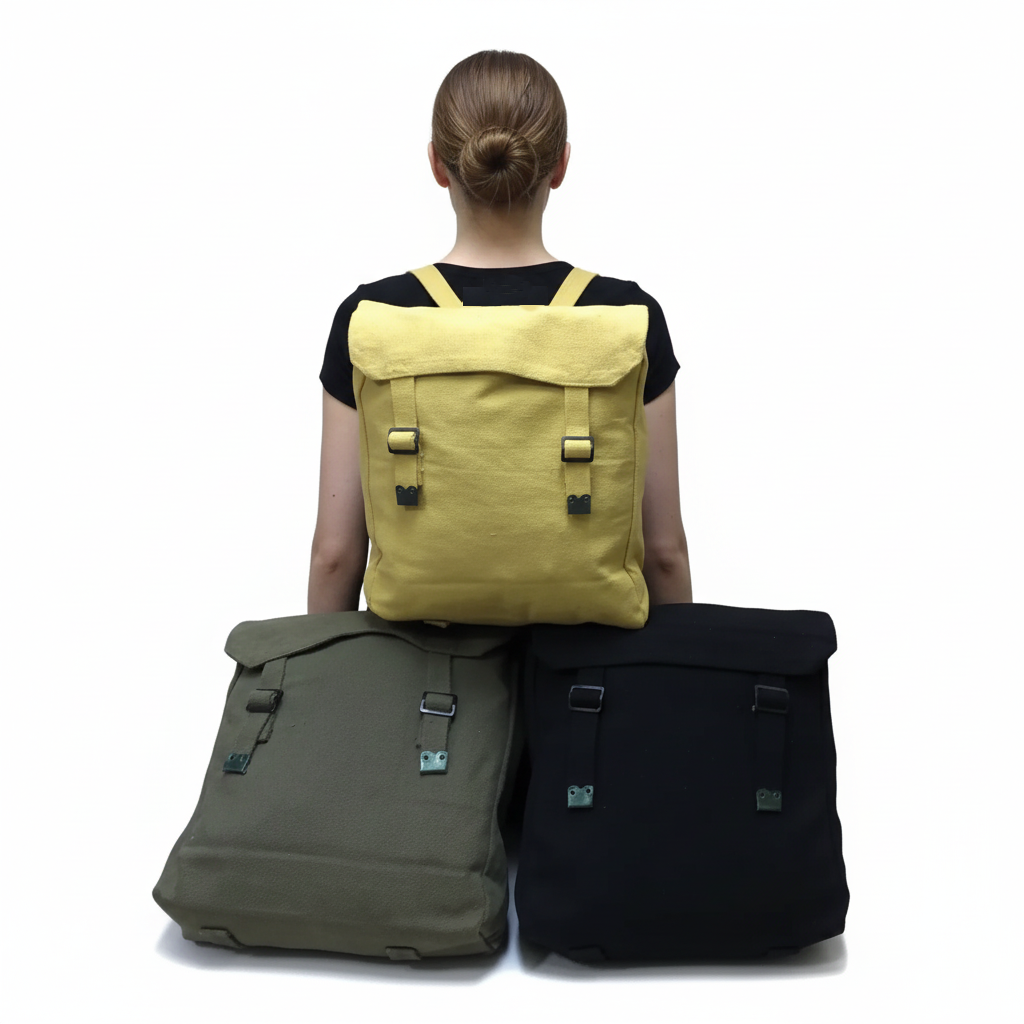 37 Pattern Backpack Military Style  Canvas Bag Festival Assorted Colours