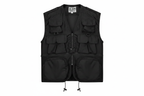 Multi-Pocket Vest - Black Single