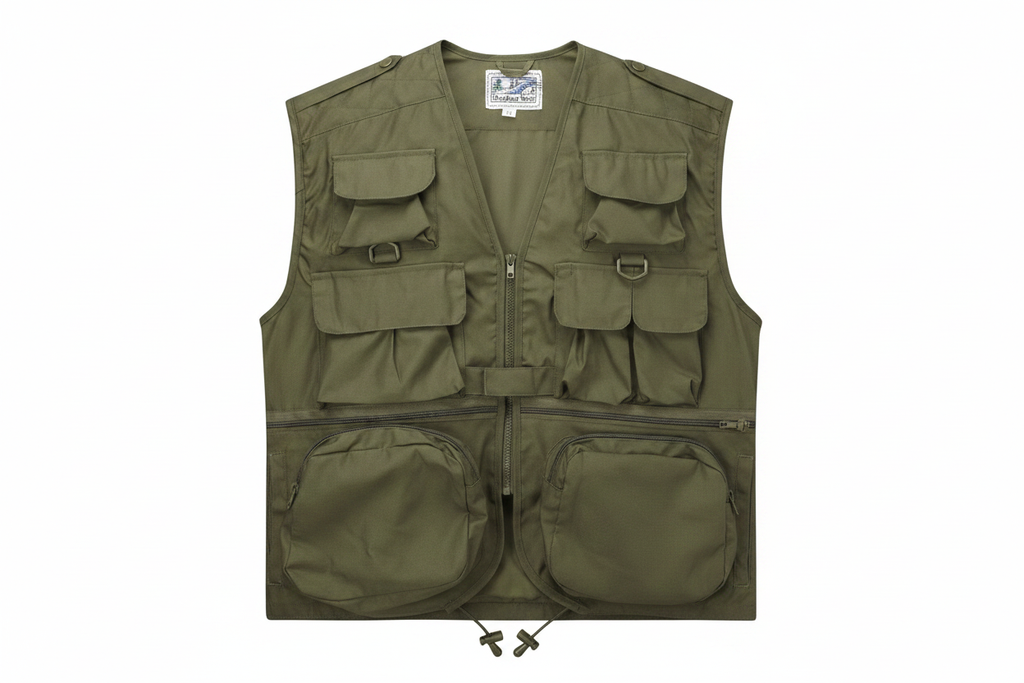 Multi-Pocket Vest - Clean & Mirrored