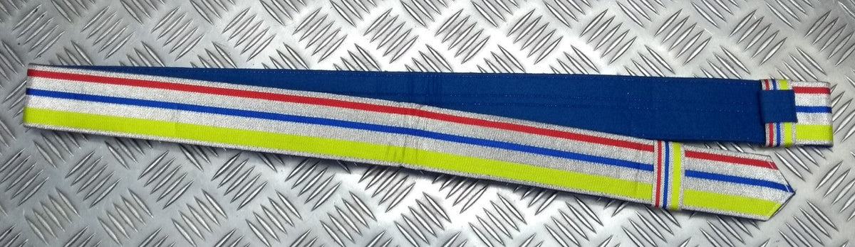 Multicoloured Ceremonial Belt No Buckle Unknown Organization 2" Wide Max 44-48"