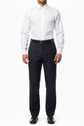 Navy Trousers Used Look