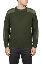 Army Type Jumper Commando Pullover Sweater Crew Neck Warm