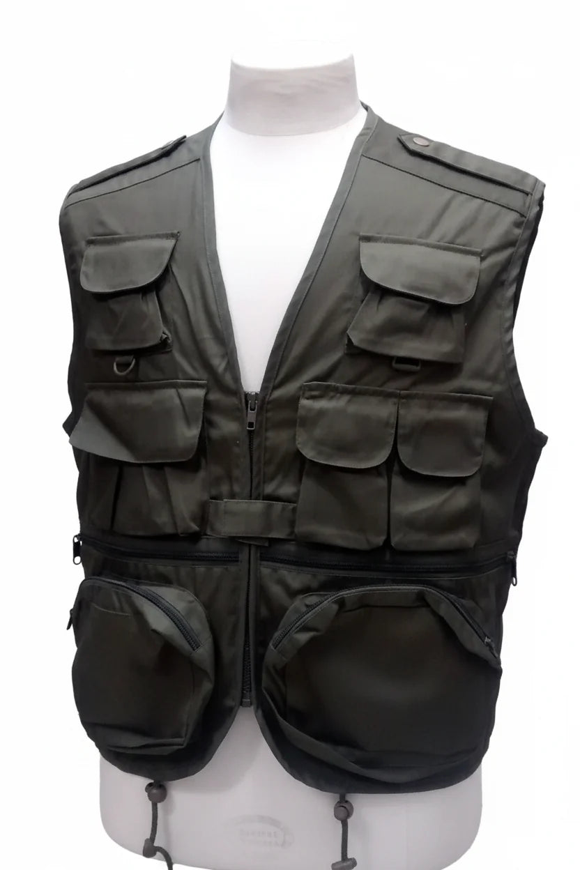 Utility Vest Combat - Fishing - Photography - Airsoft Assorted Colours