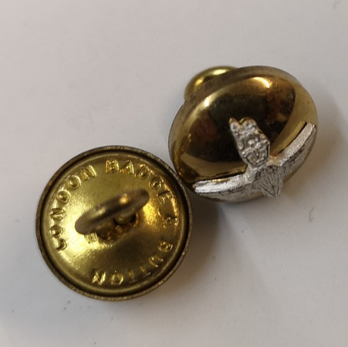 Parachute Regiment Mounted Insignia Buttons Size 20L x2