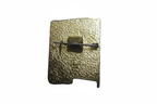 Pin Badge Back - White Background